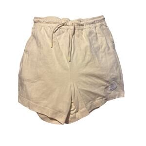 Vintage Nike women’s lgcotton shorts cream off white like New men's Small
